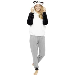 Online Gifi Sweat pyjama panda pour adulte Taille S/M ou L