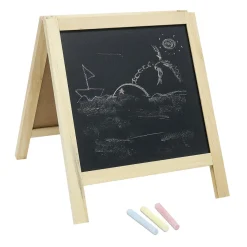 Gifi Jeux Créatifs<Tableau ardoise bois 1 côté magnétique 1 côté craie L26,5xH32cm