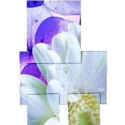 Gifi Tableau déco fleurs en relief