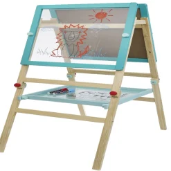 Gifi Tableau double face noir transparent en bois certifié FSC®