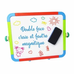 Gifi Tableau magnétique double face craie et feutre