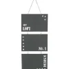 Gifi TABLEAU MEMO ARDOISE X3