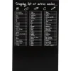 Gifi TABLEAU MEMO LISTE DE COURSES