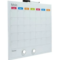 Gifi Tableau mémo calendrier avec feutre