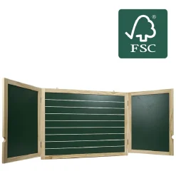 Gifi Tableau triptyque en bois certifié FSC®