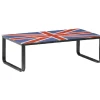 Gifi Table basse design London drapeau anglais