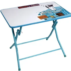 Gifi Table et chaise Snoopys Circus bleu