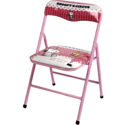 Gifi Table et chaise Snoopys Circus rose