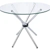 Gifi Table ronde transparente Jidoo
