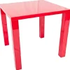 Gifi Table rouge carrée Jidoo 2.0