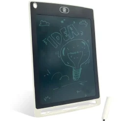 Tablette d'écriture écran LCD H20cm blanc*Gifi Sale