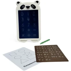Gifi Tablette d'écriture enfant écran LCD forme ours H20cm blanc ou bleu