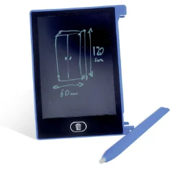 Gifi Tablette d'écriture mémo écran LCD H10cm bleu ou rouge
