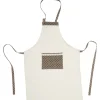 Gifi Tablier ajustable marron beige