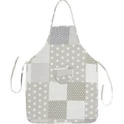 Outlet Gifi Tablier de cuisine avec poche devant, 3 coloris