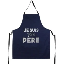 Online Gifi Tablier de cuisine noir pour Papa 2 coloris