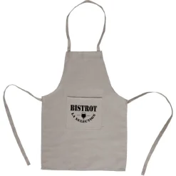 Gifi Tablier de cuisine 1 poche imprimée à l'avant