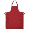 New Gifi Tablier de cuisine rouge