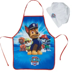 Gifi Tablier et toque Pat Patrouille bleu