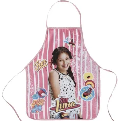 Gifi Tablier et toque Soy Luna rose