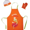 Gifi Tablier toque et manique enfant Miam miam