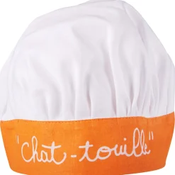 Gifi Tablier toque et manique enfant Chat touille