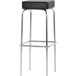 Gifi Tabouret de bar noir