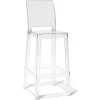 Gifi Tabouret de bar transparent Lisa