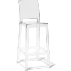 Gifi Tabouret de bar transparent Lisa