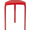 Gifi Tabouret rouge triangle