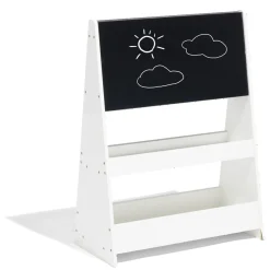 Gifi Étagère tableau d'écolier 60x29,5xH80cm