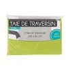 Gifi Taie de traversin vert anis uni
