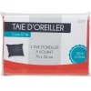 Gifi Taie d oreiller corail avec volant