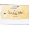 Gifi Taie oreiller blanc 50x70