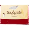 Gifi Taie oreiller rouge 50x70
