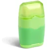 Taille crayon gomme 2en1 bleu ou vert*Gifi New