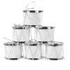 Gifi Tambour à suspendre Noël blanc X6