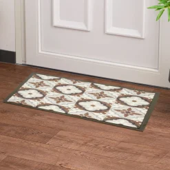 Gifi Tapis anti poussière motif fleur