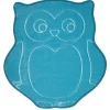 Gifi Tapis chouette bleue velours