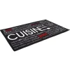 Gifi Tapis de cuisine avec inscriptions