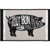 Gifi Tapis de cuisine design cochon format M