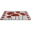Gifi Tapis de cuisine design coquelicot