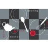 Gifi Tapis de cuisine design ustensiles