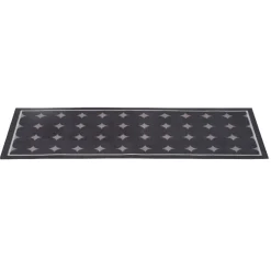 Gifi Tapis de cuisine gris XL