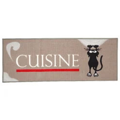 Gifi Tapis de cuisine motif chat