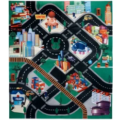 Online Gifi Tapis de jeu avec 2 vehicules