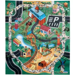 Online Gifi Tapis de jeu avec 2 vehicules