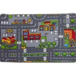 Outlet Gifi Tapis de jeu circuit voiture