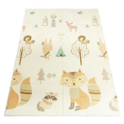 Gifi Eveil<Tapis de jeu enfant thème animaux 177x197cm