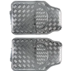Gifi Tapis de voiture universel noir x4